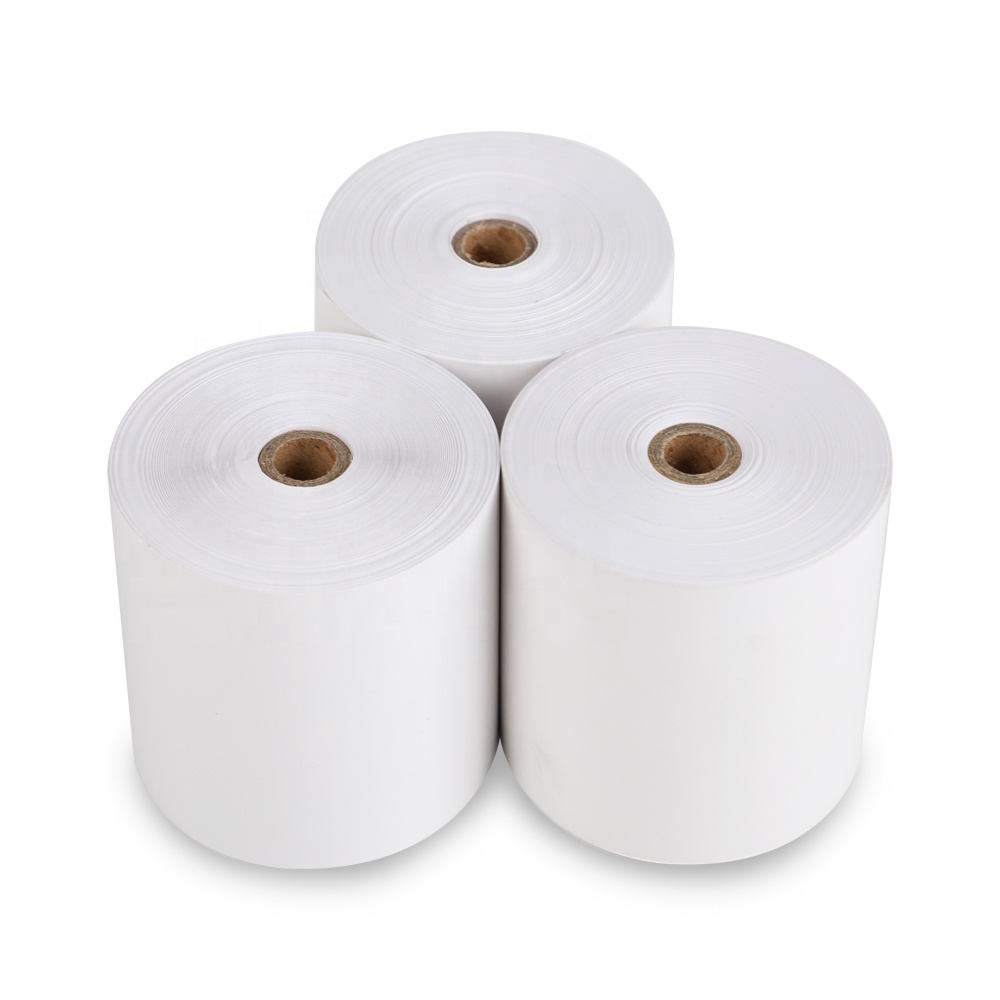 48g 70g 80X80 Thermal Paper 100 X 150 Sticker Thermal Paper 57X40 Thermal Receipt Paper Roll3