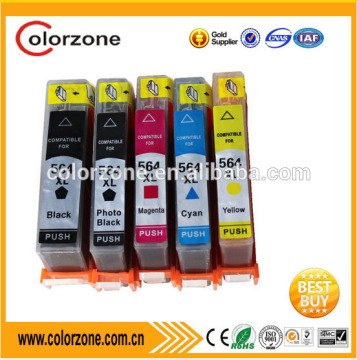 Compatible hp 564xl ink cartridges used Deskjet 3070A/3520/3521/3522 printer
