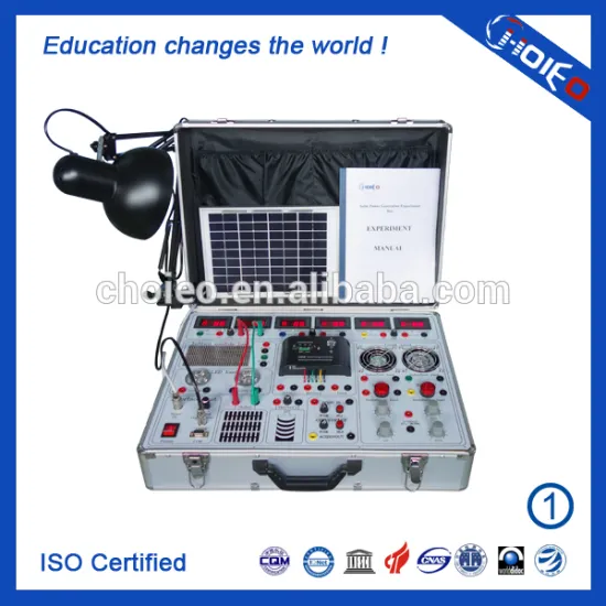 Solar Power Generation Experiment Box,Educational Training Energy Model with Simulator Modules, Flexible Solar Kits for School
