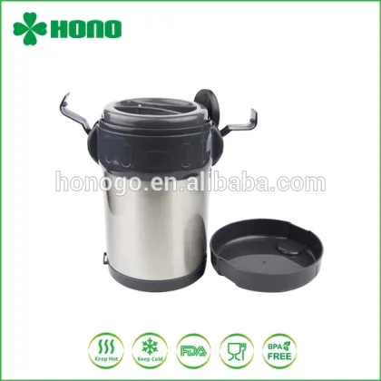 1800ML Double Wall Thermos Lunch Box With Spoon and Fork