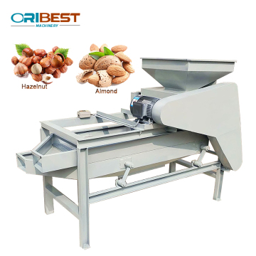 Durable Almond Peeler and Cracking Machine