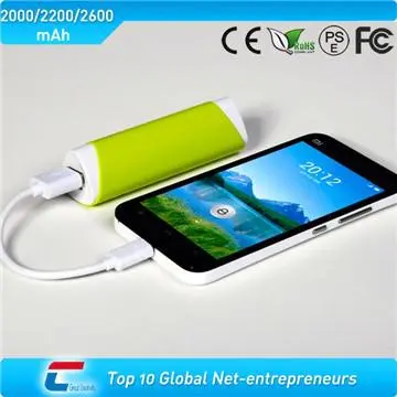 2000mah mobile phone power bank