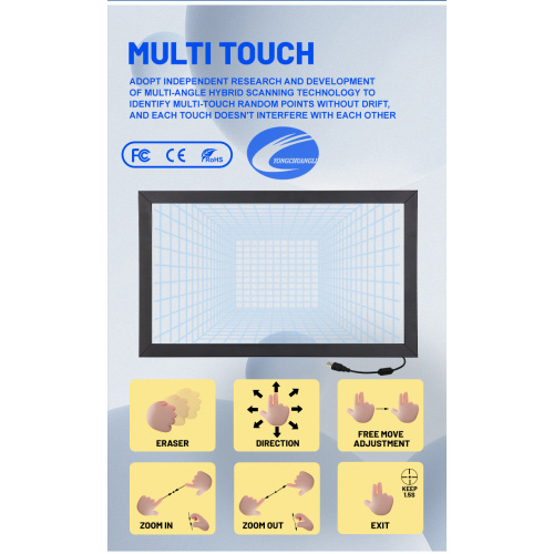 23.6inch IR Touch screen panel