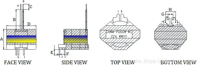 RM10 Electrical Switching power transmission transformer