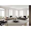 Modern de diseño simple sala de estar MDF gabinete