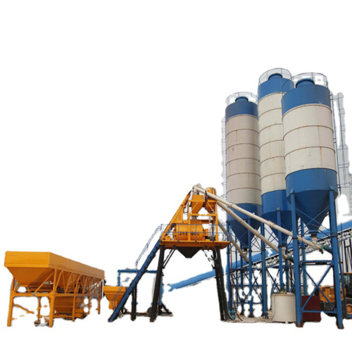 Export to South Africa HZS35 Concrete Batching Plant