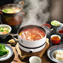 Großhandel klare Öl -Heißtopfbasis mit Gewürzen