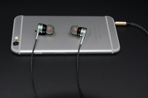 Earbud Telinga Earphone Stereo In-Ear Metal Telinga untuk Apple