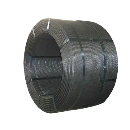 ISO9001:2015 82B Concrete Support PC Strand Acid Pickling Steel Strand Building Materials