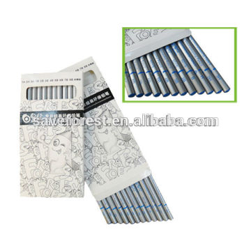 Florescent charcoal pencil for artistics sketch pencil supplier
