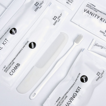 Factory hotel disposable toiletries set hotel dental wholesale disposable toothbrush toothpaste residential special