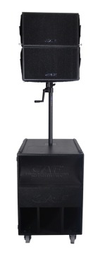 top quality subwoofer line array for outdoor small performance