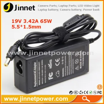 19v 3.42a 65w Replacement Laptop Charger Adapter For Acer Notebooks 