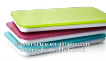 180kg Electronic Digital Glass Bathroom Scale mini scale pocketable
