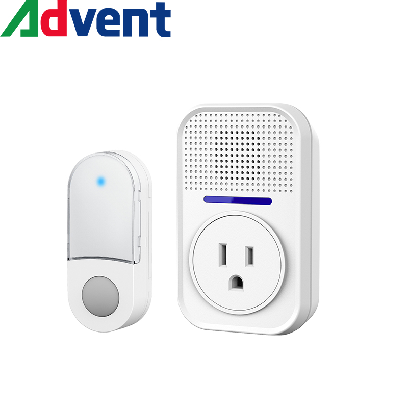 Wireless Plug-through Doorbell