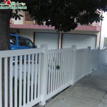 Sustainable Eco-Friendly Garden Fencing: Closed PVC Picket Fence