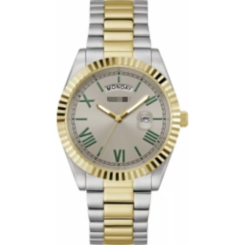 Reloj de cuarzo de moda informal americano GW0265G15 | OEM multifunción del bulto del reloj de pulsera analógico de las señoras del acero inoxidable del oro rosa