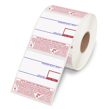 Direct Thermal Transfer Logo Scale Barcode Sticker Labels