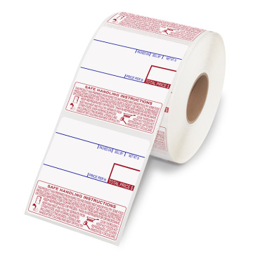 Directe thermische overdracht Logo Scale Barcode Sticker Labels