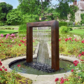 Fontaine artificielle en extérieur en plein air