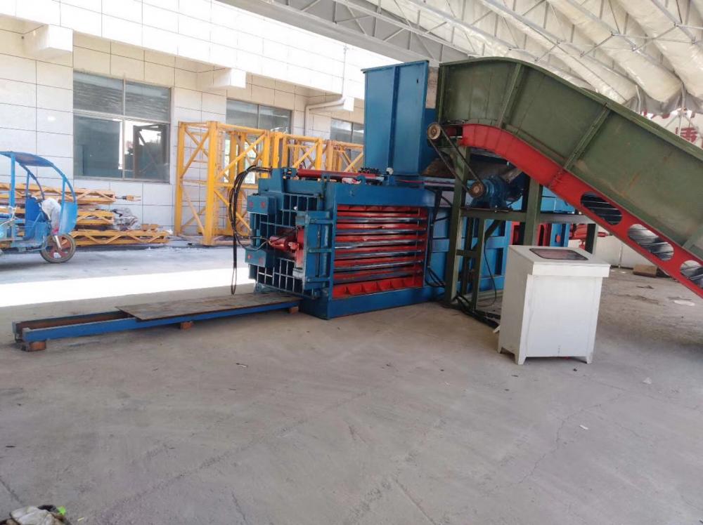 Horizontal Baler For Waste Paper Cardboard Bottle Press