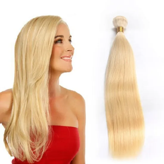 613 bundles raw virgin hair with closure frontal indian human hair blonde weave straight body deep wave curly Russian 9A Grade