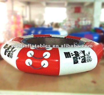 new design inflatable water trampoline/ big water trampoline for sale