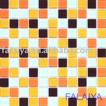 Glass Mosaic Tile Swimming pool tile FA18