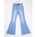 Blue Light Ladies Flare Jeans al por mayor