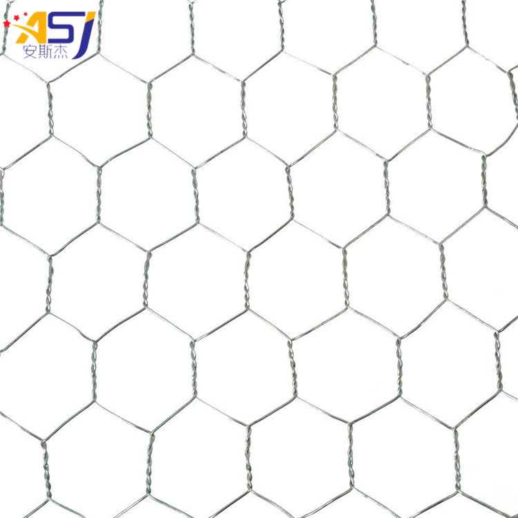 hex wire netting electro galvanized chicken mesh rolls