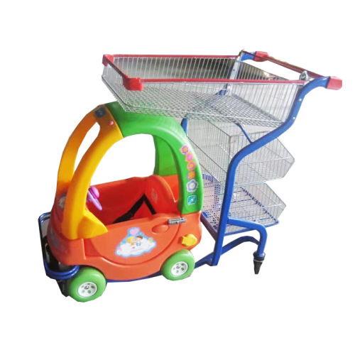 Fun Metal Shopping Trolley for Children