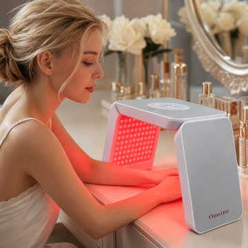 Máquina de terapia de luz facial LED Omeina para acné, arrugas y brillo