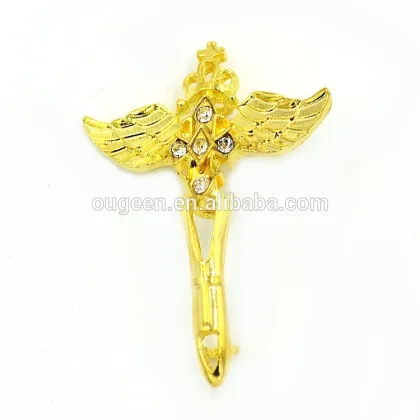 Angels magic wand connector with stone alloy jewelry accessories