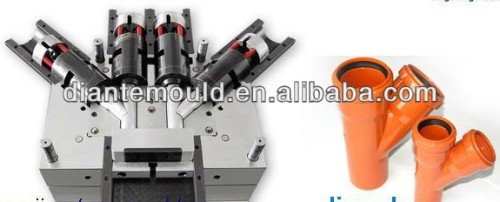 High precise & quality plastic injection pipe fitting moulding