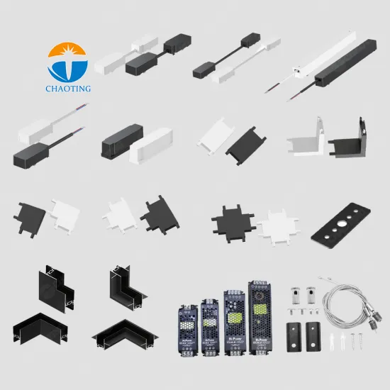 Wholesale 48V Woven Ribbon Magnet Rail Light Fittings