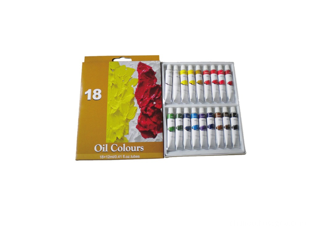 18 Colors Student Oil Paint set