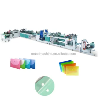Full-Automatic School Bag, Folder, and Document File Manufacturing Machine