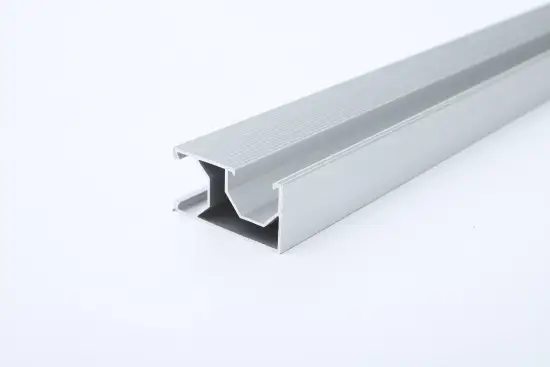 Anodized aluminum alloy rails PV solar mounting system