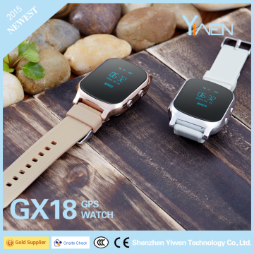 Yiwen SOS Panic Button Alzheimer Adult Kid Children Student Elder Disabled people GPS Watch Tracker GX18