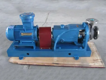 IT type titanium pump with ABB explosion-proof motor