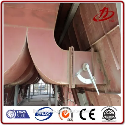 Fiberglass activated carbon blast furnace gas bag filter