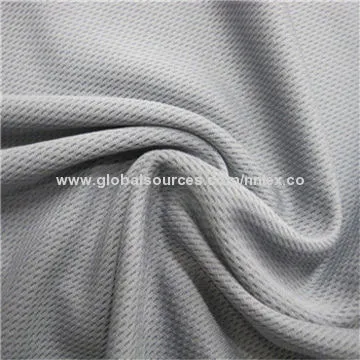 Knitted fabric, made of 100%polyester, used for garments, outdoor sports