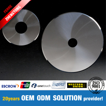 Carbide Circular Knife for Filter Cutting 100x15x0.3mm