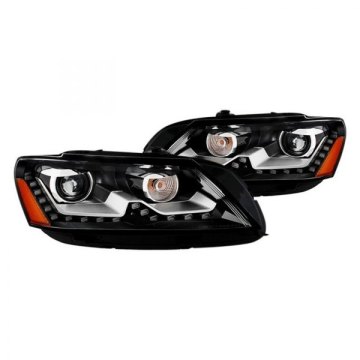 Halogen Headlamp for 2012-2015 Volkswagen Passat with LED Accessories
