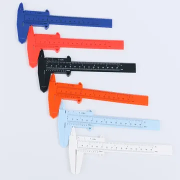 Kaliper mini vernier yang disesuaikan - Jual panas untuk perlengkapan sekolah - Pilih model plastik pilihan Anda