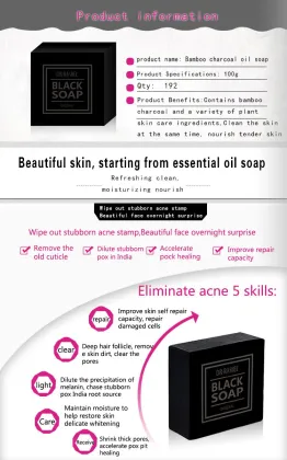 DR. RASHEL 100% Natural Face Cleaning Soap with Collagen and Charcoal Skin Whitening Soap