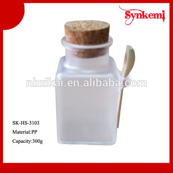 300g PP bath salt jars