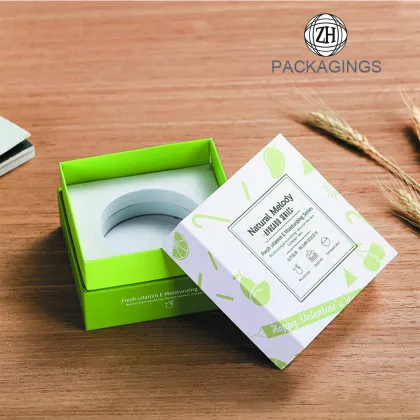 Ivory Board Squire Cosmetics Packaging Boxes