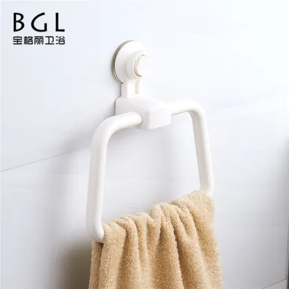 ABS Suction Cup Bathroom Towel Ring