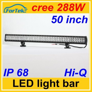 50 inch cree led light bar 288W